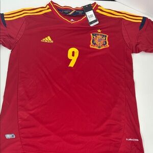 Adidas Spain 2012 home jersey, Fernando Torres